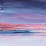 Otherworlds: dusk - Acrylic paint  by artist Lori McLaughlin