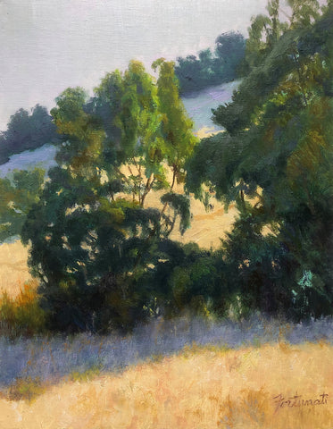 A California Morning - Oil  by artist Marian Fortunati