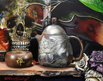 The Skull & Teapot - Oils On Canvas  by artist William Darling