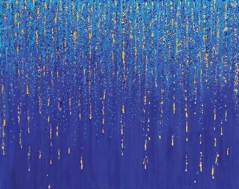 Starlight Trees - Acrylic   by artist Susan Mooney