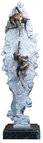 Ascent Free Standing - Bronze Sculpture by artist Gary Lee Price