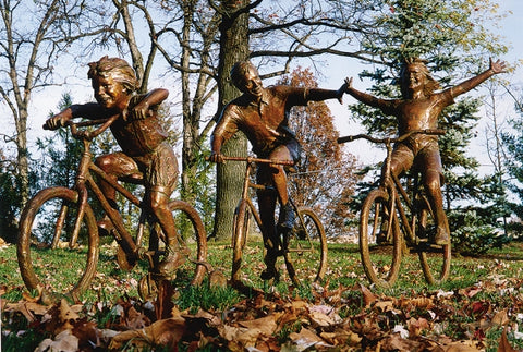 Family Outing - Bronze Sculpture by artist Gary Lee Price
