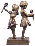 Flower Girls - Bronze Sculpture by artist Gary Lee Price