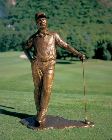 From the Tee - Bronze Sculpture by artist Gary Lee Price
