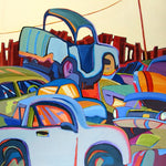 Pile It On - Acrylic Paintings by artist Carolee Clark