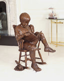 Time Out Boy - Bronze Sculpture by artist Gary Lee Price