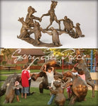 Circle of Friends - Bronze Sculpture by artist Gary Lee Price